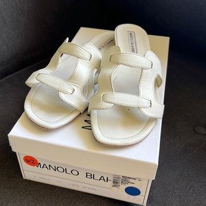 Manolo Blahnik flat sandal